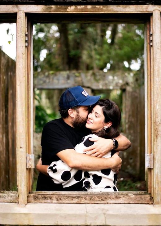 Samanta e o marido