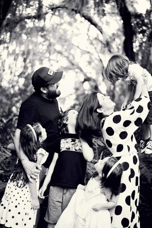A família reunida